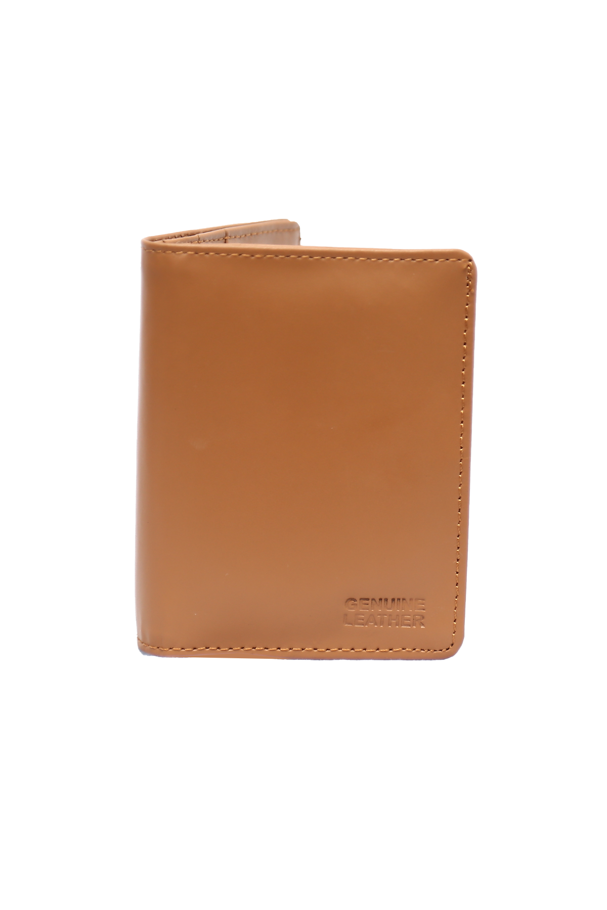 Bifold Genuine Leather - Mustard Brown