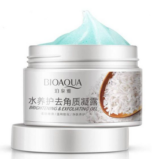 Bioaqua Brightening & Exfoliating Rice Gel Face Scrub 140g