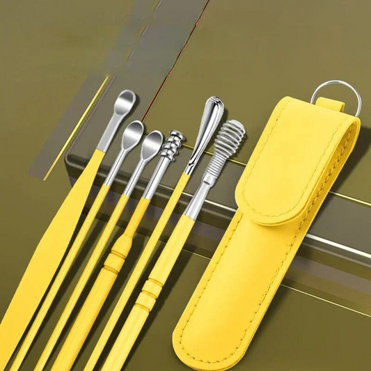 Imported Ear Cleaner Tools with Storage Box - 6Pcs