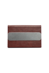 Armour Card Holder - Brown