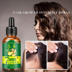 Ginger Germinal Oil Hair Nutrient Solution For Hair Growth Essence Liquid Fast Natural Hair Loss Treatment - 30ml