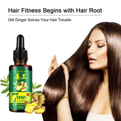 Ginger Germinal Oil Hair Nutrient Solution For Hair Growth Essence Liquid Fast Natural Hair Loss Treatment - 30ml