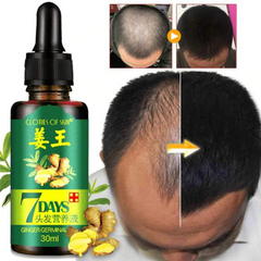 Ginger Germinal Oil Hair Nutrient Solution For Hair Growth Essence Liquid Fast Natural Hair Loss Treatment - 30ml