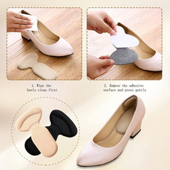 High Heel Pad Women/Men Insoles for Shoes Adjust Size Adhesive Heels Pads - 2Pcs