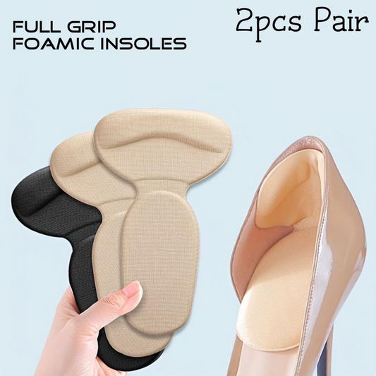 High Heel Pad Women/Men Insoles for Shoes Adjust Size Adhesive Heels Pads - 2Pcs