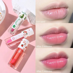 Dragon Ranee Lip Care Oil Natural Moisturizing Long Lasting Nourishing Lip Balm- 3 Pcs Set