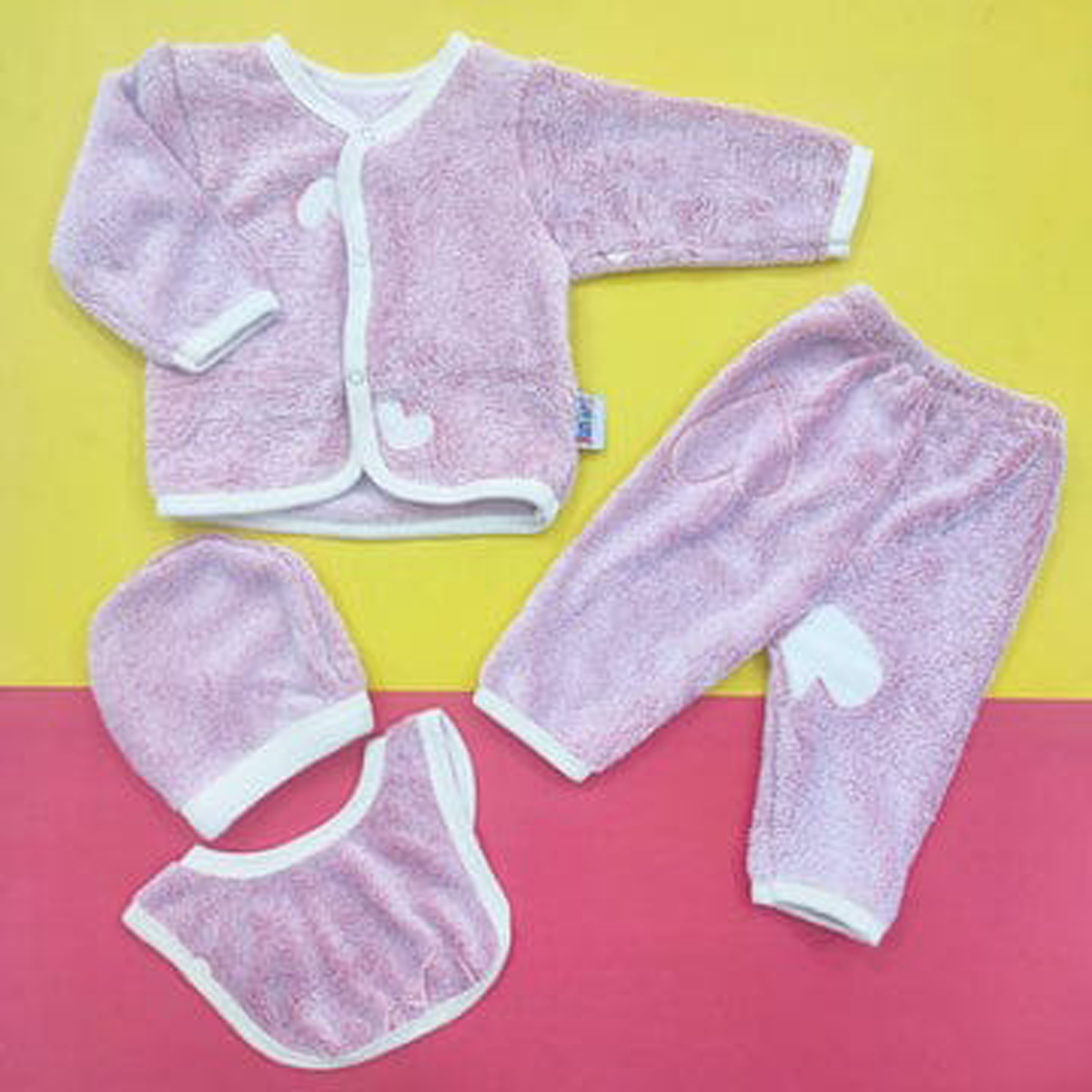 Newborn Baby Velvet Suit for Winter