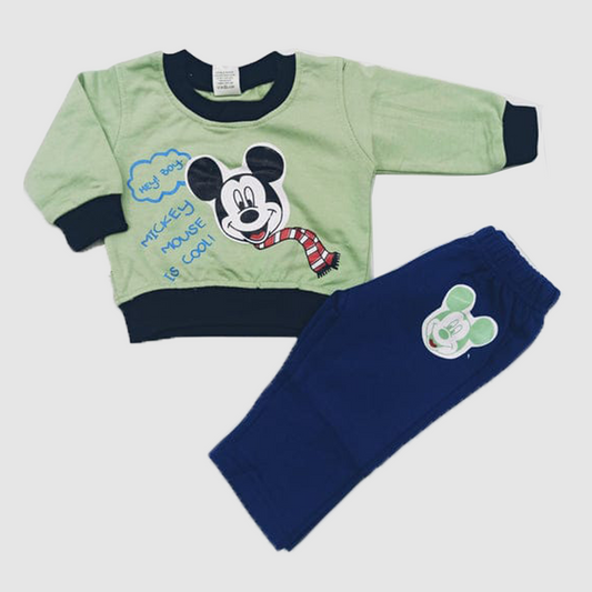 Nijntje Suit – Mickey Mouse Green