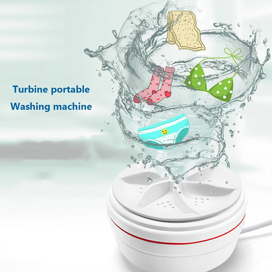 Portable Mini Turbo Washing Machine