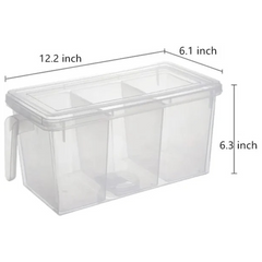 Rectangular Plastic Storage Box