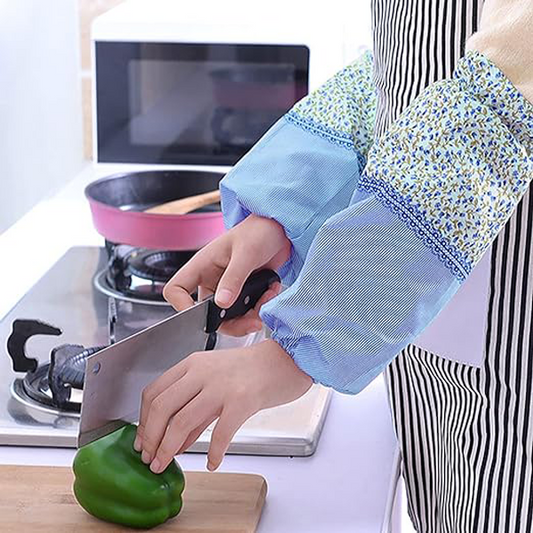 Sleeves Cover for Kitchen Water Proof and Dust Proof (Random Colors)