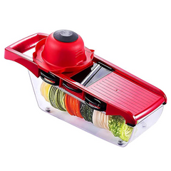 Multifunctional Vegetable Chopper  6 Interchangeable Blades With Peeler