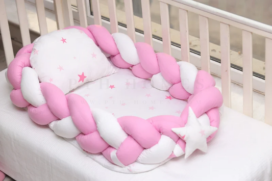 Pink Twinkles - Braided Nest