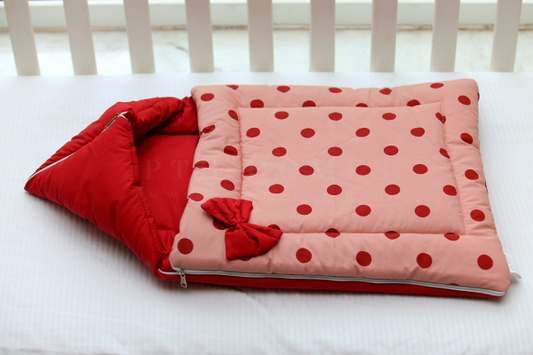 Red Polka Dots - Sleeping Bag