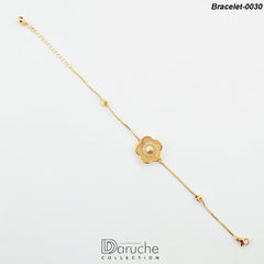 Gold Plated Zircon Stone Bracelet