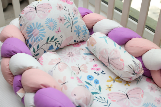 Pink Butterflies - Braided Nest