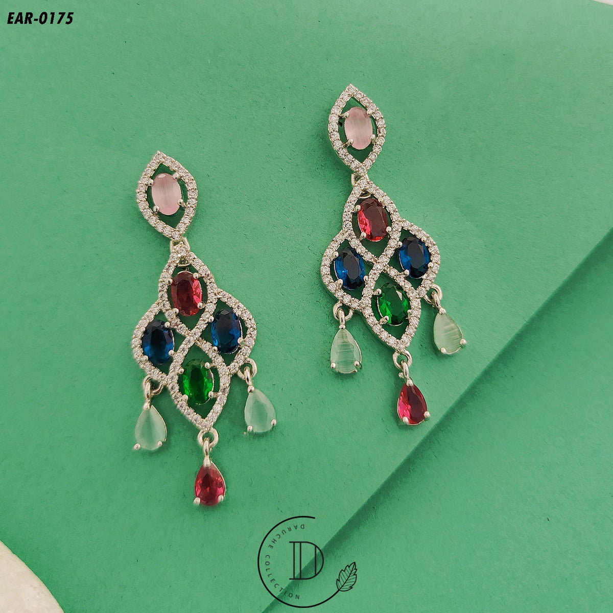 Stylish American Diamond Earrings