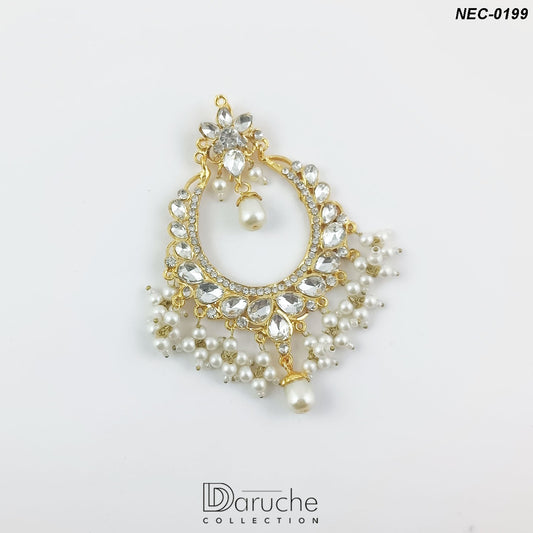 Gold Plated Zircon Stone Necklace Set